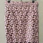Bardot  Flora Lace Floral Pencil Skirt in Dusty Pink, Size 6/S Photo 1