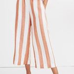 Madewell  Huston Pull-On Crop Pants in Evelyn Stripe M Photo 10