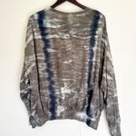 Young Fabulous and Broke YOUNG FABULOUS BROKE Tie Dye Crewneck Pullover Sweater Medium Photo 2