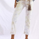Anthropologie Pilcro Slim Boyfriend Crop Tie Dye Jeans Size 29 NEW Photo 0