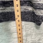 Marled Striped Knit Sweater Pullover Large‎ Grunge Classic Neutral Preppy Cozy Blue Photo 3