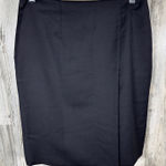 Brooks Brothers  346 Black 100% Wool Pencil Skirt – Size 6 – Classic – MSRP $198 Photo 0