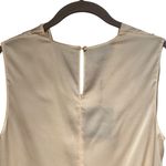 St. John Liquid Silk Cowl Neck Tank Top S 19” p2p Champagne $695 Retail NWT Photo 7