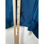 Athleta Womens XL Blue Jacket Full Zip Stretch Long Sleeve Mock Neck Nylon Blend Photo 6