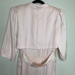 Vintage Pale Pink Double Breasted Coat Dress Sz Medium Photo 7