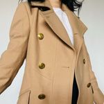 Coach Classic Naval Pea Coat Natural Camel Tan Photo 48