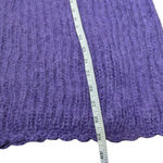 Vintage Oversized Purple Mohair Wool Sweater Rebecca Moses 90s Fashion Crewneck Size L Photo 4