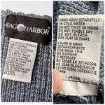 Sag Harbor VTG 90's Knit Short Sleeve Cardigan Sweater Silk Blend Large Photo 2