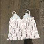 Brandy Melville  AMARA LACE HEARTS TANK Photo 1