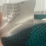 Adolfo Vintage  Green Black Cardigan L Harlequin‎ Diamond Sweater Zip Front Wool Photo 7