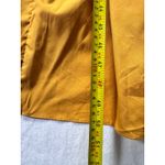 MISA Los Angeles  Mustard Yellow Smocked Ruffle Tiered Maxi Dress XS Photo 4