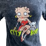 Betty Boop T Shirt Womens Sz Small Black Halloween Zombie Photo 2