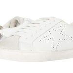 Steve Madden Rezza Leather Round Toe Low Top Casual Shoes White Silver 8.5 Photo 0