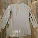 Dana Buchman  Tan V-Neck Blazer Jacket Size 14 Photo 3