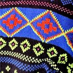 Ralph Lauren Vintage RLR neon Multicolor fair isle Patterned Sweater XL Photo 3