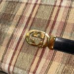 Gucci  vintage skin belt 36 gorgeous burgundy Photo 3