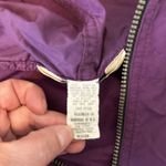 Vintage 90s LL Bean Anorak Aztec Pattern Pullover Parka Southwestern Women's Med Purple Photo 4