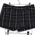 Tracy Evans Limited black and pink plaid shorts size 9 Photo 0