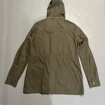 Ci Sono Green Military Field Jacket with Hood Photo 2