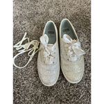 Kate Spade Keds Keds x new york Champion Glitter Sneaker Glitter Cream Size 7,5 Photo 1