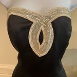 Myles Studio Black Strapless Cocktail dress Size 8 Photo 2