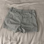ZARA Gingham Shorts Photo 4