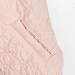 TEEZ HER Pink Reversible Faux Fur Puffer Quilted Full Zipper Vest, Size Medium Photo 9