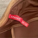 Spanx  Faux Suede Leggings Seamed Pull-On Pants Women’s Medium Rich Caramel 2X Photo 2