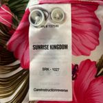 Sunrise Kingdom  Women’s White & Pink Hibiscus Hawaiian Shirt size Small Photo 7