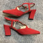 Moda Spana Vintage Red T strap pumps Photo 0