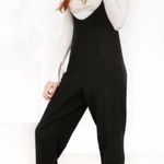 Silence + Noise Black Linen Jumpsuit - 6 Photo 0