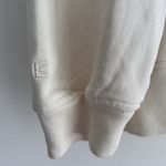 Everlane  Sweater Womens XL Organic Cotton Varsity Cardigan Minimalist Cream Photo 4