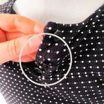 Anthropologie Maeve Black Dress with White Dots Photo 13