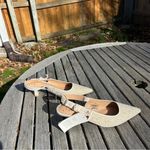 A New Day Nwt Women's Milan Slingback Heels - size 9.5 pearl wedding glam fall Photo 3