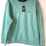 Nautica Teal Crewneck  Photo 0