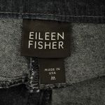 Eileen Fisher Jeans Womens Denim Straight Leg Dark Wash Casual Career Medium Photo 5
