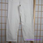 Madewell NEW  Petite Baggy Straight Jeans in Tile‎ White: Ripped Edition, 25P Photo 9