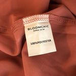 Bloomchic  Ruffle Tiered Round Neck Blouse Top 3/4 Sleeve Dusty Pink 14-16 Photo 5