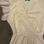 Fashion Medium Yellow Lined Chiffon Layered Swiss Dot Ruffle Wrap Maxi Dress Photo 1