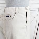 IZOD  A Line Stretch Twill Casual Skirt Tan 4‎ Photo 4