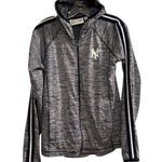 NY Yankees Genuine Merchandise 4her Women's Full Zip Hooded Jacket Blue Size M Black Size M Photo 0