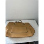 Vera‎ New York Woven Tote Bag Chain Strap Shoulder Bag Designer Purse Brown Photo 1