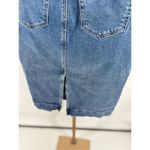 J.Crew Denim Jean Straight Pencil Skirt Size 4 99% Cotton Photo 8
