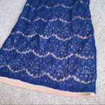 NWT Blue Lace Cocktail Dress Photo 1