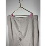 Eileen Fisher New Plus  Organic Cotton Beige‎ Crop Straight Leg Pant 3X Photo 6