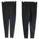 ZARA faux suede high waisted dress pants with ankle zippers Photo 0