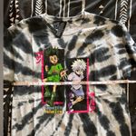 Hunter  ANIME Tie Dye Oversized Graphic Tee Unisex T-Shirt Adult Size L NWT Photo 4