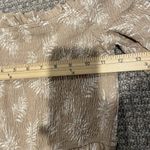 NWT Francescas Jumpsuit Womens Sz M Susanna Palm Tan White Floral Pants Stretch Size M Photo 6