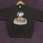 Peanuts x Cincinnati Bengals Joe Cool NFL Crewneck Sweater M  Photo 0