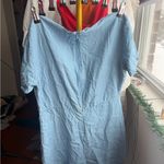 ZARA Woman Blue Denim Top Photo 4
